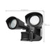 SATCO/NUVO LED Security Light Dual Head Black Finish 3000K Motion Sensor (65-215)