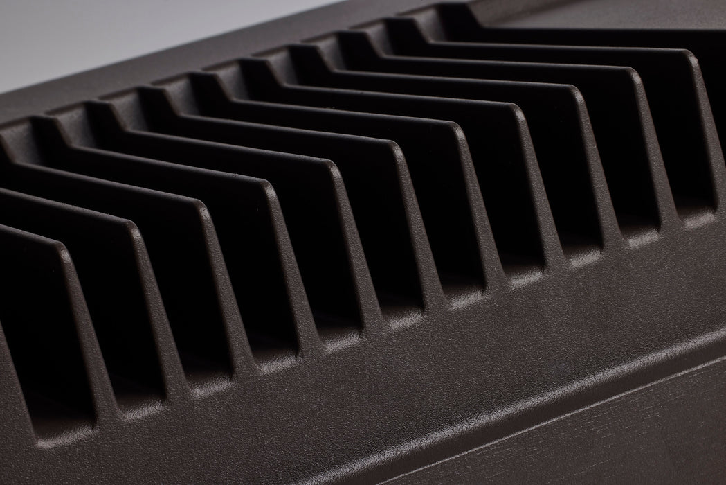 SATCO/NUVO LED Tempered Glass Flood Light With Bypassable Photocell Wattage/CCT Selectable 45W/60W/80W 3000K/4000K/5000K Colorquick/Powerquick Technology Bronze(65-542)