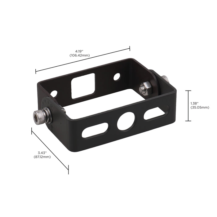 SATCO/NUVO Trunnion Mount For 65-541 And 65-542 Glass Flood Light Bronze (65-544)