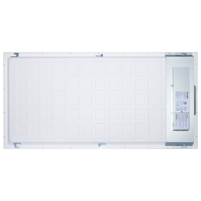 SATCO/NUVO LED Emergency Backlit Flat Panel 2X4 Wattage/CCT Selectable 30W/40W/50W 3500K/4000K/5000K 100-277V Colorquick/Powerquick Technology (65-576R1)