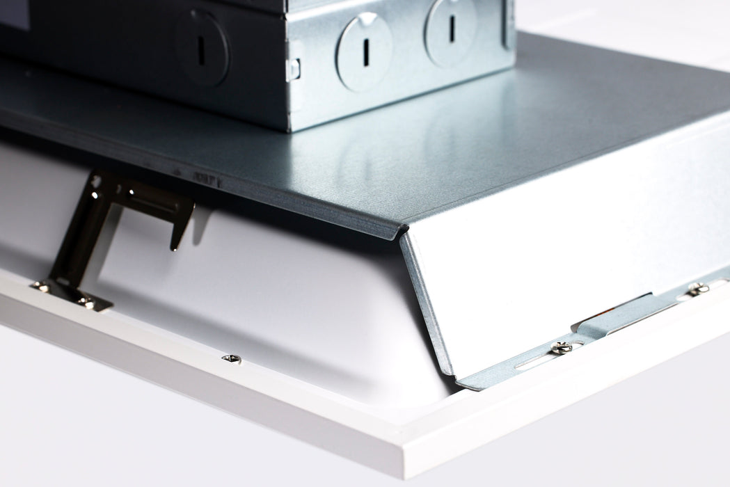 SATCO/NUVO LED Emergency 2X2 Backlit Flat Panel Wattage/CCT Selectable 20W/30W/40W 3500K/4000K/5000K 100-347V 0-10V Dimming 80 CRI (65-585R1)