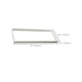 SATCO/NUVO 1X4 Backlit Panel Frame Kit White Finish For Use With Emergency Versions (65-595R1)