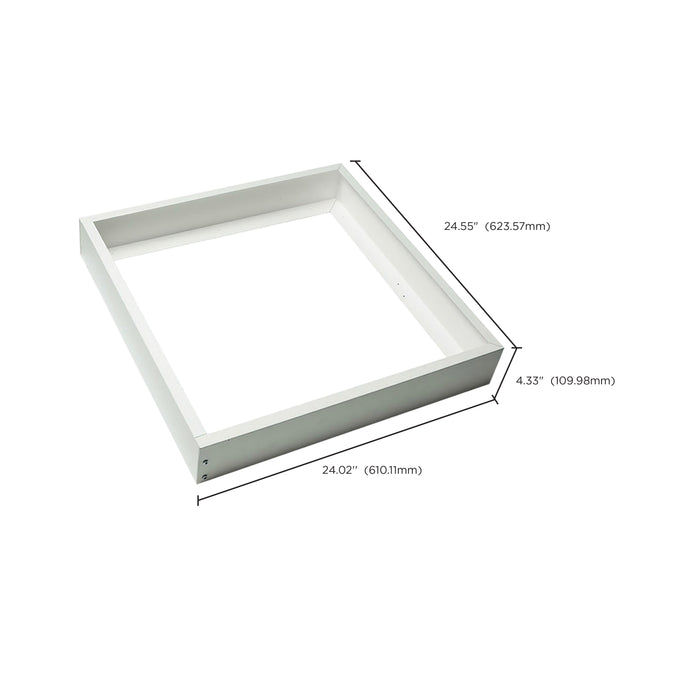 SATCO/NUVO 2X2 Backlit Panel Frame Kit White Finish For Use With Emergency Versions (65-596R1)