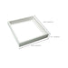 SATCO/NUVO 2X2 Backlit Panel Frame Kit White Finish For Use With Emergency Versions (65-596R1)