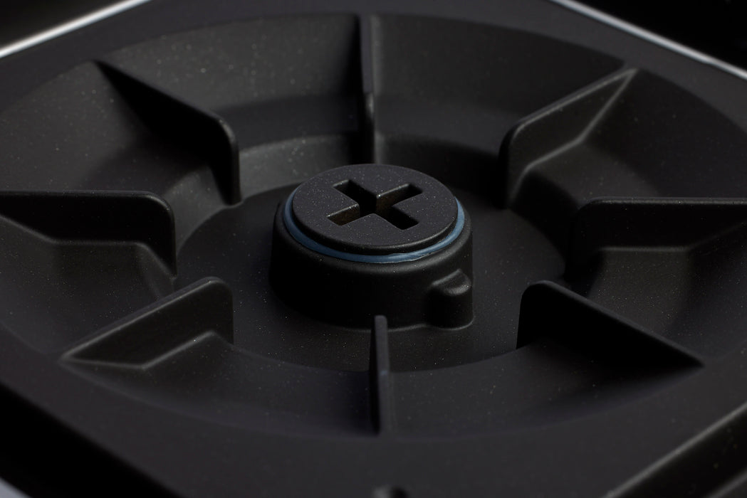 SATCO/NUVO LED Wide Beam Angle Canopy Square Wattage/CCT Selectable 60W/75W/90W 3000K/4000K/5000K 120-277V 80 CRI 0-10V Dimming Black (65-637)