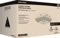 SATCO/NUVO LED Wide Beam Angle Canopy Square Wattage/CCT Selectable 60W/75W/90W 3000K/4000K/5000K 120-277V 80 CRI 0-10V Dimming Black (65-637)