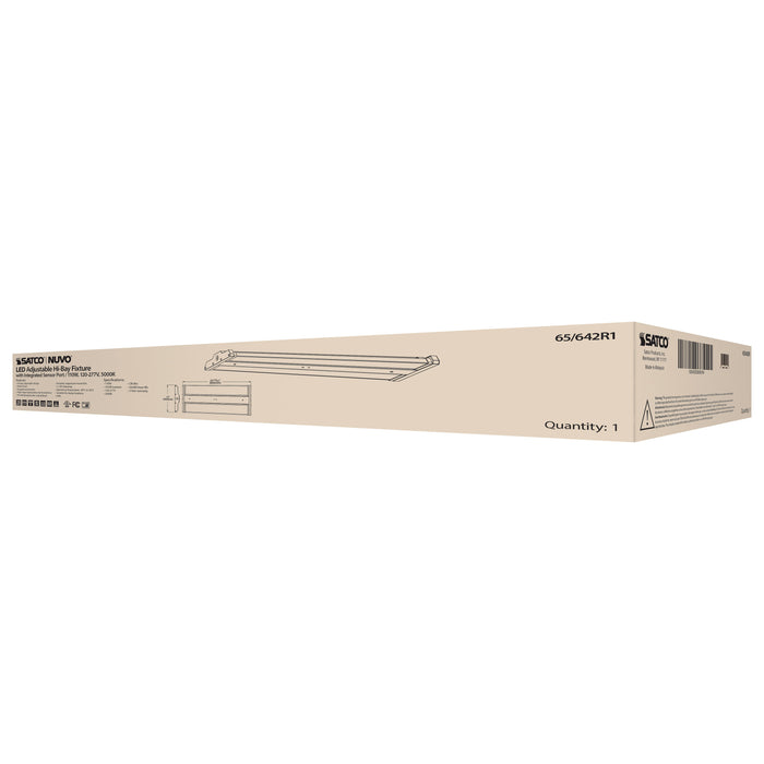 SATCO/NUVO LED Adjustable High Bay 110W 5000K Integrated Sensor Port 120-277V (65-642R1)