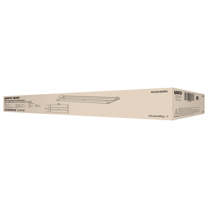 SATCO/NUVO LED Adjustable High Bay 165W 4000K Integrated Sensor Port 120-277V (65-645R1)