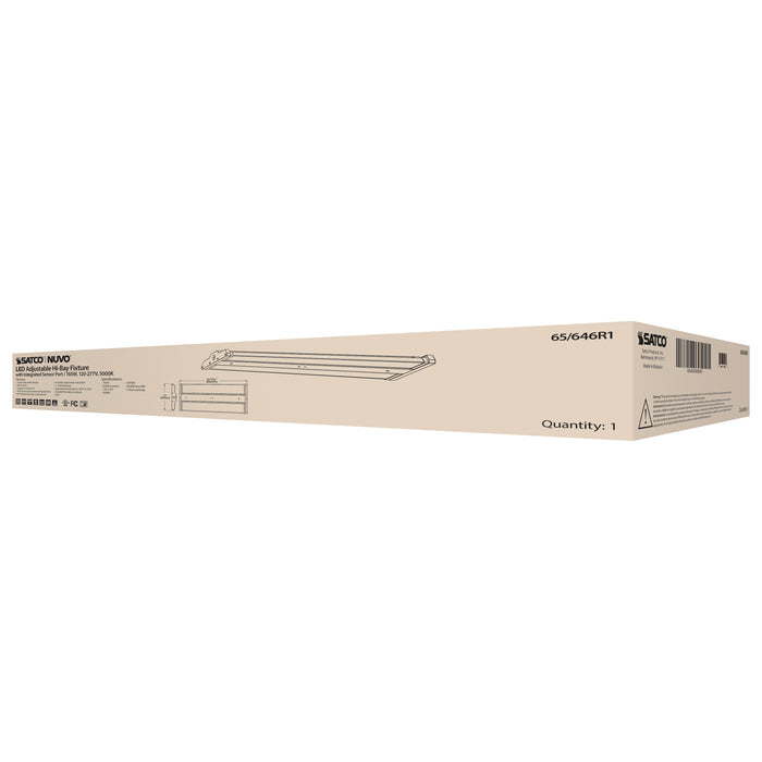 SATCO/NUVO LED Adjustable High Bay 165W 5000K Integrated Sensor Port 120-277V (65-646R1)