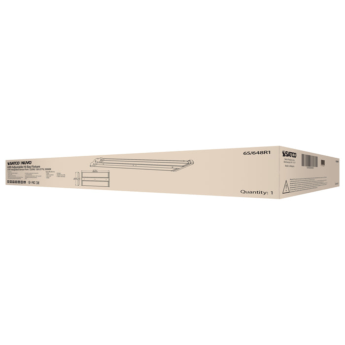 SATCO/NUVO LED Adjustable High Bay 220W 5000K Integrated Sensor Port 120-277V (65-648R1)