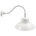 SATCO/NUVO LED Gooseneck 30W/40W/50W CCT Selectable 3000K/4000K/5000K White 120-277V With Photocell (65-660)