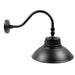 SATCO/NUVO LED Gooseneck 30W/40W/50W CCT Selectable 3000K/4000K/5000K Black 120-277V With Photocell (65-661)