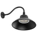 SATCO/NUVO LED Gooseneck 30W/40W/50W CCT Selectable 3000K/4000K/5000K Black 120-277V With Photocell (65-661)