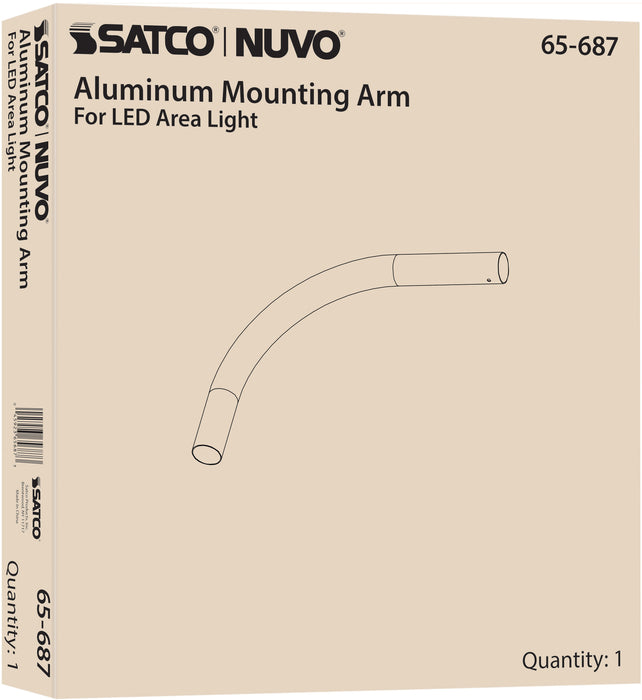 SATCO/NUVO Outdoor Area Light Mounting Arm (65-687)