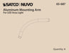 SATCO/NUVO Outdoor Area Light Mounting Arm (65-687)