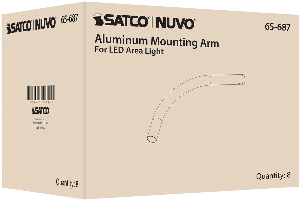 SATCO/NUVO Outdoor Area Light Mounting Arm (65-687)