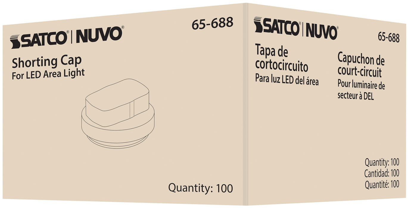 SATCO/NUVO LED Area Light Shorting Cap (65-688)