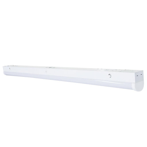 SATCO/NUVO LED 4 Foot Linear Strip Light 30W/40W/50W White Finish CCT Selectable 100-277V Integrated EM And Sensor (65-699)