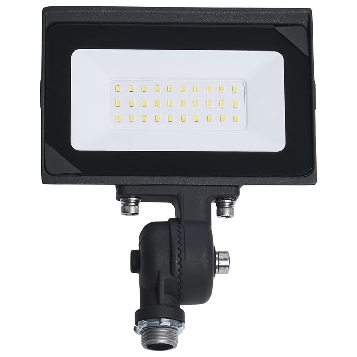 SATCO/NUVO 15W LED DOB Tempered Glass Flood Light 4000K 1695Lm 80 CRI Non-Dimmable 120V Bronze (65-725)
