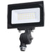 SATCO/NUVO 15W LED DOB Tempered Glass Flood Light 4000K 1695Lm 80 CRI Non-Dimmable 120V Bronze (65-725)