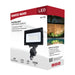 SATCO/NUVO 15W LED DOB Tempered Glass Flood Light 5000K 1725Lm 80 CRI Non-Dimmable 120V Bronze (65-726)