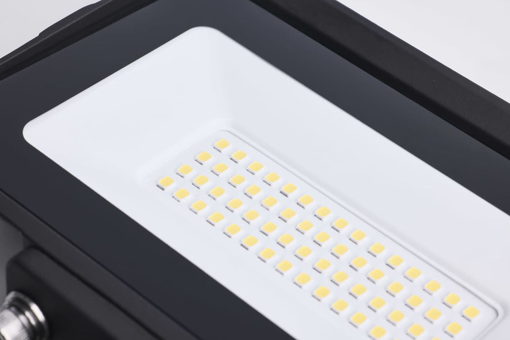 SATCO/NUVO 30W LED DOB Tempered Glass Flood Light 4000K 3390Lm 80 CRI Non-Dimmable 120V Bronze (65-727)
