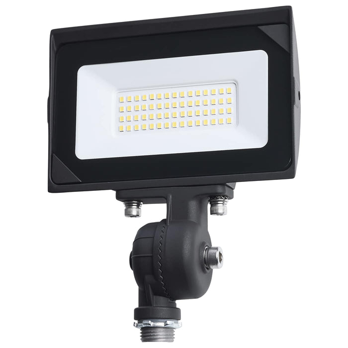 SATCO/NUVO 30W LED DOB Tempered Glass Flood Light 5000K 3450Lm 80 CRI Non-Dimmable 120V Bronze (65-728)