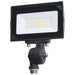 SATCO/NUVO 30W LED DOB Tempered Glass Flood Light 5000K 3450Lm 80 CRI Non-Dimmable 120V Bronze (65-728)