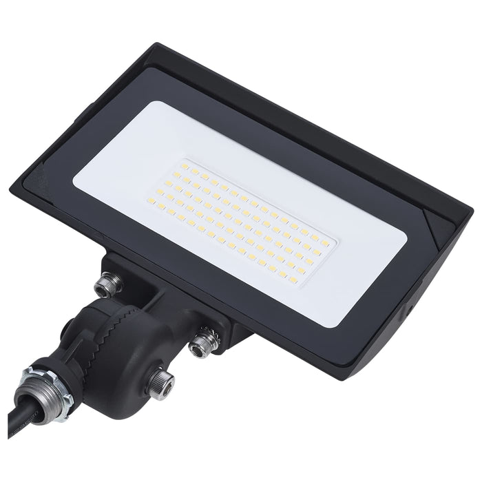 SATCO/NUVO 50W LED DOB Tempered Glass Flood Light 4000K 5650Lm 80 CRI Non-Dimmable 120V Bronze (65-729)