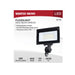 SATCO/NUVO 50W LED DOB Tempered Glass Flood Light 4000K 5650Lm 80 CRI Non-Dimmable 120V Bronze (65-729)