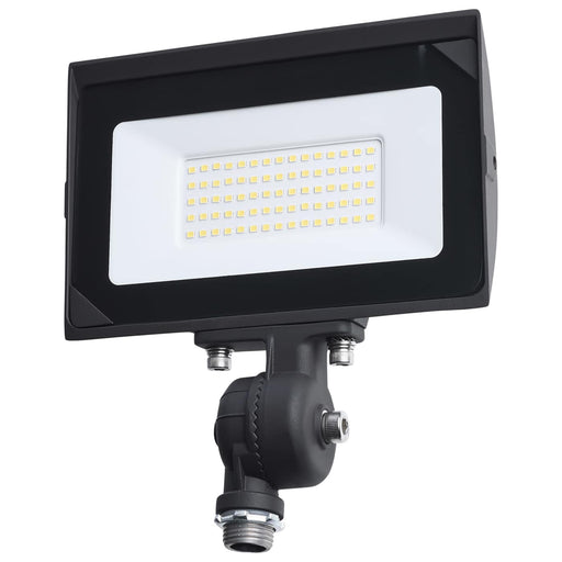 SATCO/NUVO 50W LED DOB Tempered Glass Flood Light 4000K 5650Lm 80 CRI Non-Dimmable 120V Bronze (65-729)