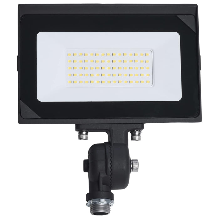SATCO/NUVO 50W LED DOB Tempered Glass Flood Light 5000K 5750Lm 80 CRI Non-Dimmable 120V Bronze (65-730)