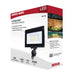 SATCO/NUVO 80W LED DOB Tempered Glass Flood Light 4000K 9040Lm 80 CRI Non-Dimmable 120V Bronze (65-731)
