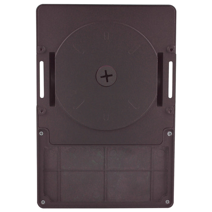 SATCO/NUVO LED Small Wall Pack 20W CCT Selectable 3000K/4000K/5000K Bronze Finish 100-277V (65-748)