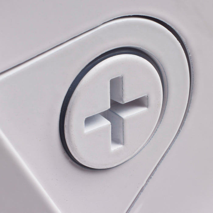 SATCO/NUVO LED Small Wall Pack 20W CCT Selectable 3000K/4000K/5000K White Finish 100-277V (65-749)