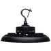SATCO/NUVO LED UFO High Bay Wattage/CCT Selectable 80W/100W/120W 3000K/4000K/5000K 120-347V Black Finish (65-770R3)