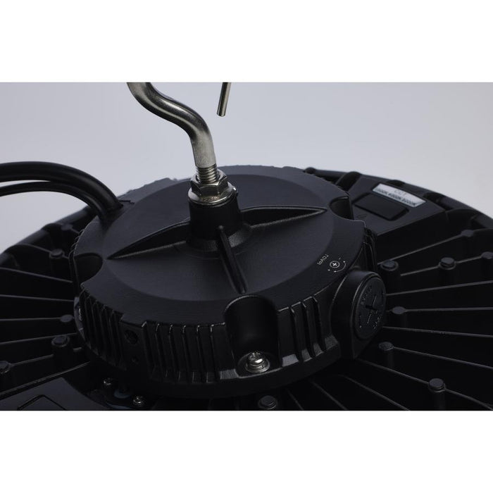 SATCO/NUVO LED UFO High Bay Wattage/CCT Selectable 150W/175W/200W 3000K/4000K/5000K 120-347V Black Finish (65-771R3)