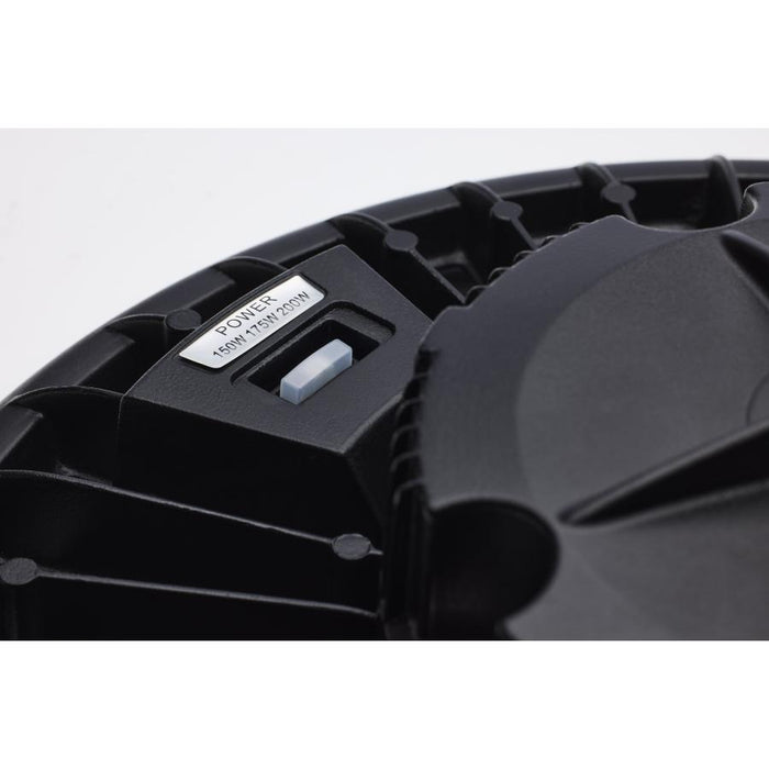 SATCO/NUVO LED UFO High Bay Wattage/CCT Selectable 150W/175W/200W 3000K/4000K/5000K 120-347V Black Finish (65-771R3)