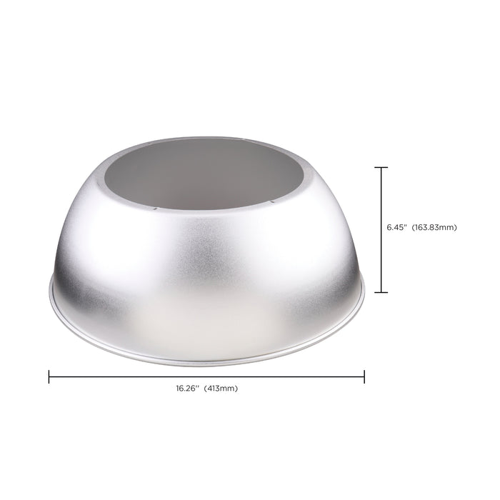 SATCO/NUVO Add-On Aluminum Reflector Use With 100W And 150W Gen 2 UFO LED High Bay Fixtures (65-778)