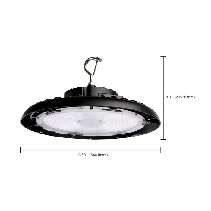 SATCO/NUVO 240W UFO LED High Bay 4000K 33840Lm 277-480V Black Finish (65-807R2)