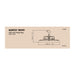 SATCO/NUVO 240W UFO LED High Bay 5000K 34800Lm 277-480V Black Finish (65-808R2)