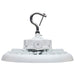 SATCO/NUVO LED UFO High Bay Wattage/CCT Selectable 80W/100W/120W 3000K/4000K/5000K 120-347V White Finish (65-812)