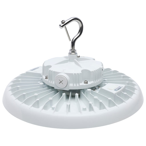 SATCO/NUVO LED UFO High Bay Wattage/CCT Selectable 150W/175W/200W 3000K/4000K/5000K 120-347V White Finish (65-813)