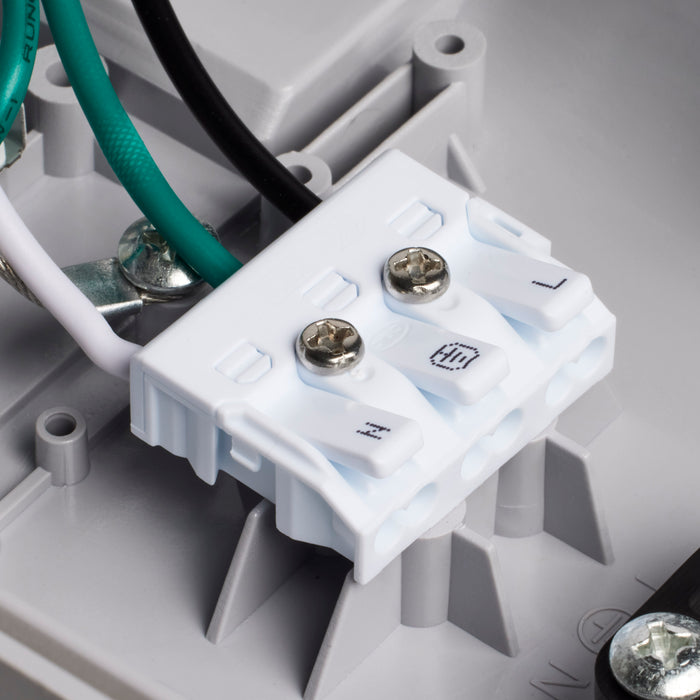 SATCO/NUVO 4 Foot Vapor Tight Linear Fixture With Integrated Microwave Sensor CCT And Wattage Selectable 40W/50W/60W 3000K/4000K/5000K (65-824R1)