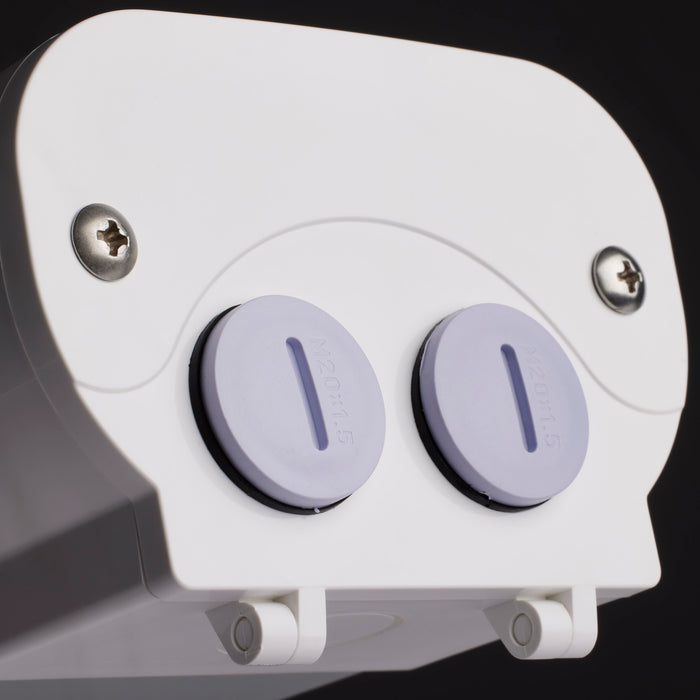 SATCO/NUVO 4 Foot LED Tri-Proof Linear Fixture CCT And Wattage Selectable 40W/50W/60W 3000K/4000K/5000K 0-10V Dimming (65-831R1)