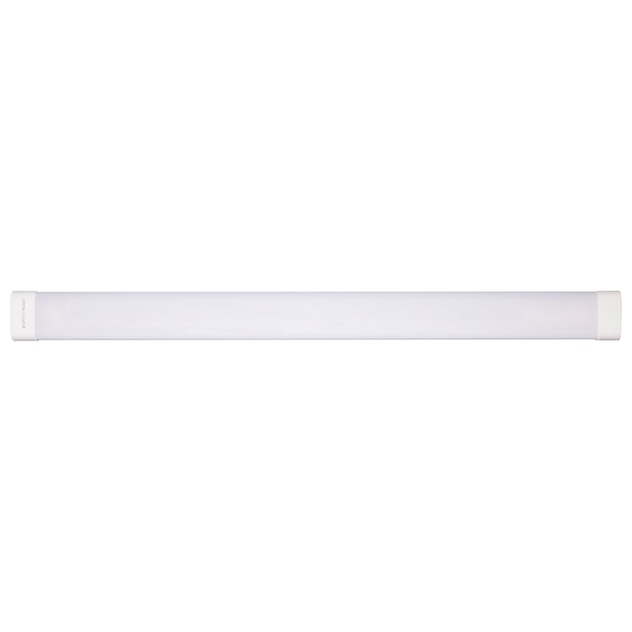 SATCO/NUVO 4 Foot LED Tri-Proof Linear Fixture Integrated Microwave Sensor CCT/Wattage Selectable 3000K/4000K/5000K 40W/50W/60W 120-347V (65-833R1)
