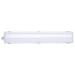 SATCO/NUVO 20W LED 2 Foot Linear Vapor Proof Fixture CCT Selectable 3000K/4000K/5000K 120-347V (65-836)