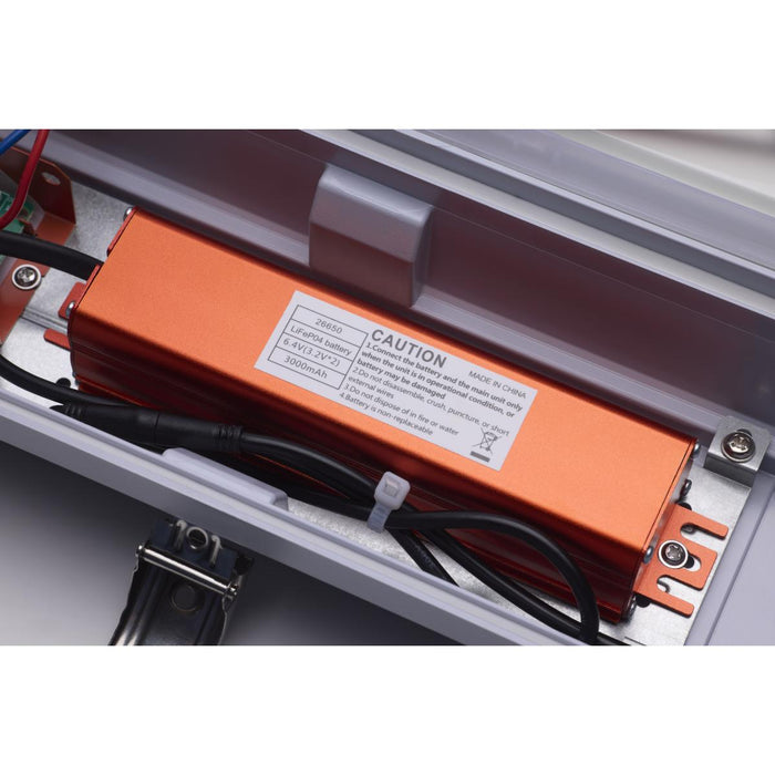 SATCO/NUVO 20W LED 2 Foot Linear Vapor Proof Fixture CCT Selectable 3000K/4000K/5000K Emergency Battery Integrated Microwave Sensor 120-347V (65-838)