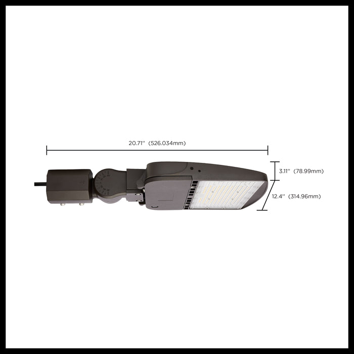 SATCO/NUVO LED Area Light Type IV 150W Bronze Finish 4000K 120-277V (65-842-4)