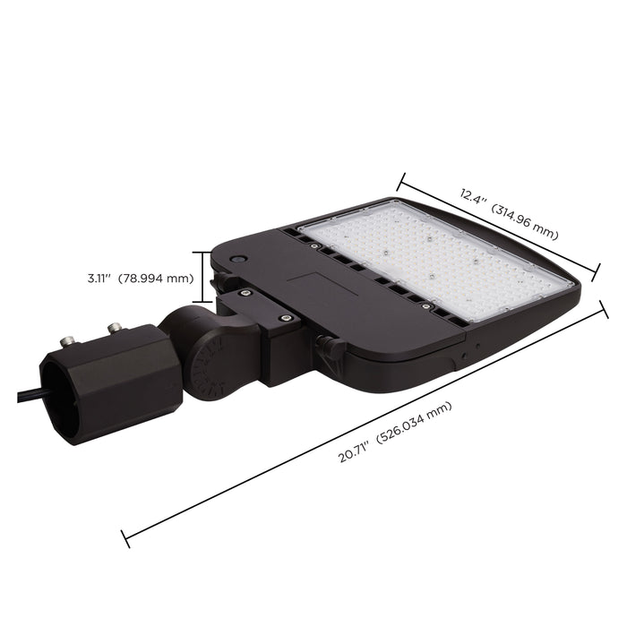 SATCO/NUVO LED Area Light Type III 150W Bronze Finish 4000K 120-277V (65-842)